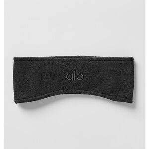 ALO Polar Fleece Ear Warmer Black NWT